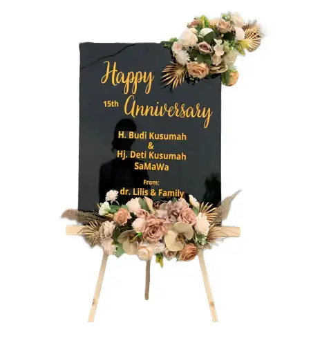 Papan Bunga Akrilik Togubang